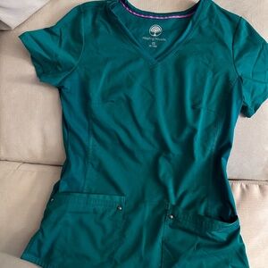 Healing hands scrub top